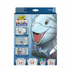 Craft Game Crayola 3D Color Pops Havsblå