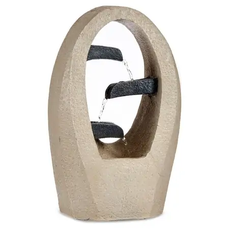 Inomhusfontän Oval Brun Harts (15 x 47 x 30 cm)